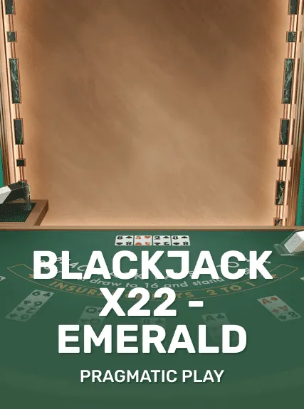 Blackjack X 22 - Emerald